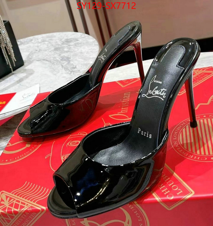Women Shoes-Christian Louboutin where should i buy to receive ID: SX7712 $: 129USD