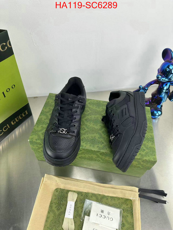 Men Shoes-Gucci high quality replica ID: SC6289 $: 119USD