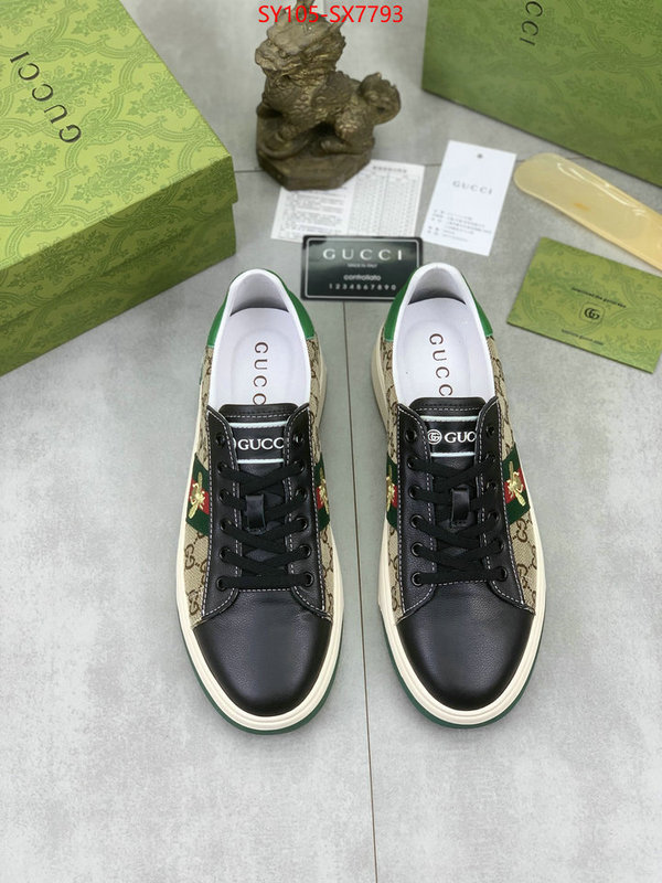 Men Shoes-Gucci 2024 replica wholesale cheap sales online ID: SX7793 $: 105USD