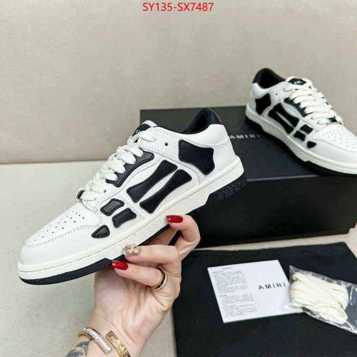 Women Shoes-AMIRI where quality designer replica ID: SX7487 $: 135USD