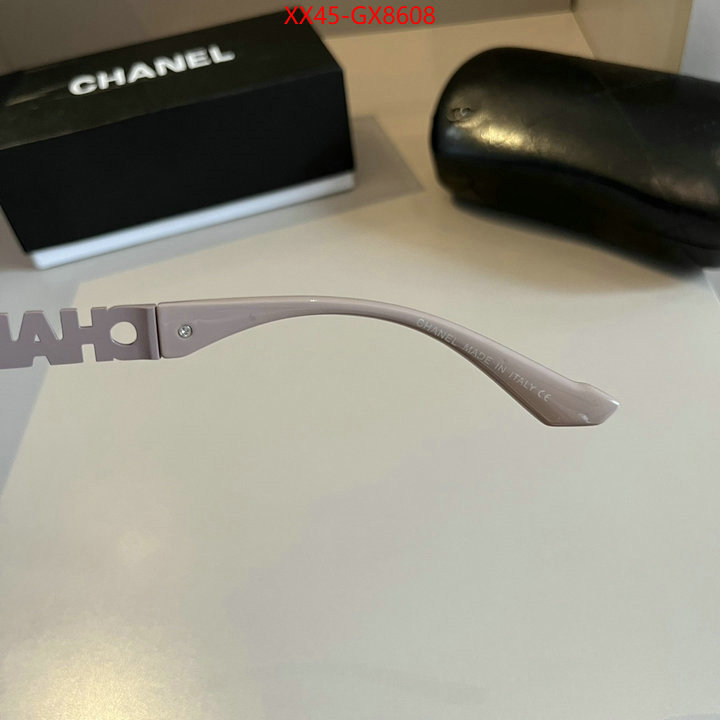 Glasses-Chanel what is a counter quality ID: GX8608 $: 45USD