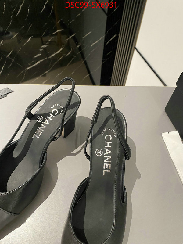 Women Shoes-Chanel knockoff highest quality ID: SX6931 $: 99USD