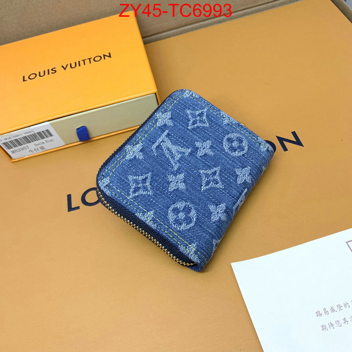 LV Bags(4A)-Wallet replcia cheap ID: TC6993 $: 45USD,