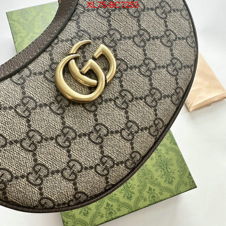 Gucci Bags(4A)-Handbag- what are the best replica ID: BC7253 $: 75USD,