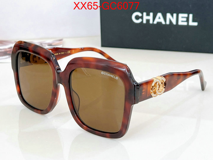 Glasses-Chanel buy aaaaa cheap ID: GC6077 $: 65USD