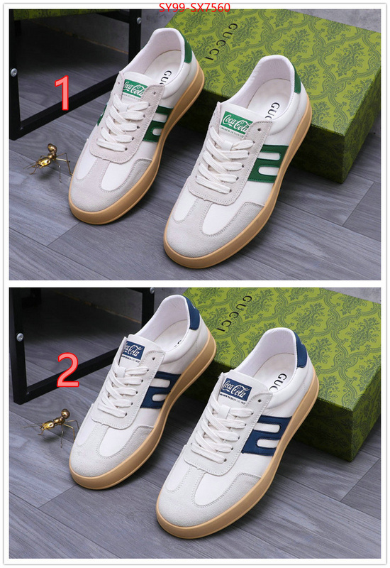 Men Shoes-Gucci buy high-quality fake ID: SX7560 $: 99USD