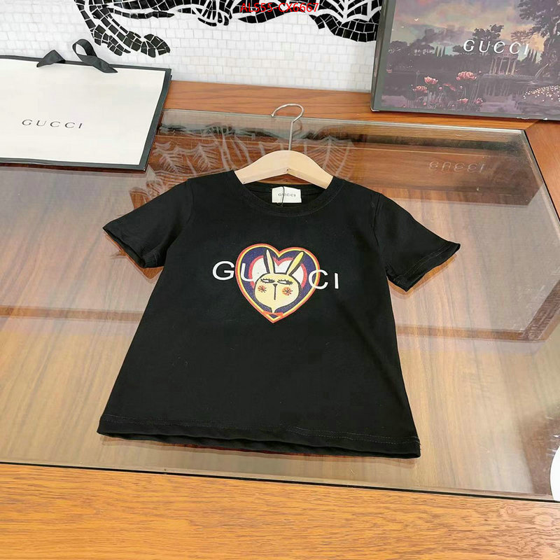 Kids clothing-Gucci high quality perfect ID: CX6667 $: 55USD