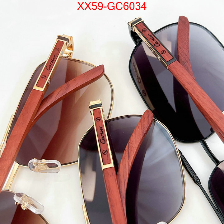 Glasses-Cartier mirror quality ID: GC6034 $: 59USD