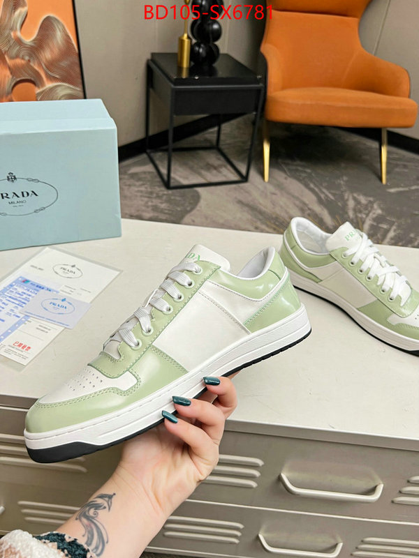 Women Shoes-Prada replica for cheap ID: SX6781 $: 105USD