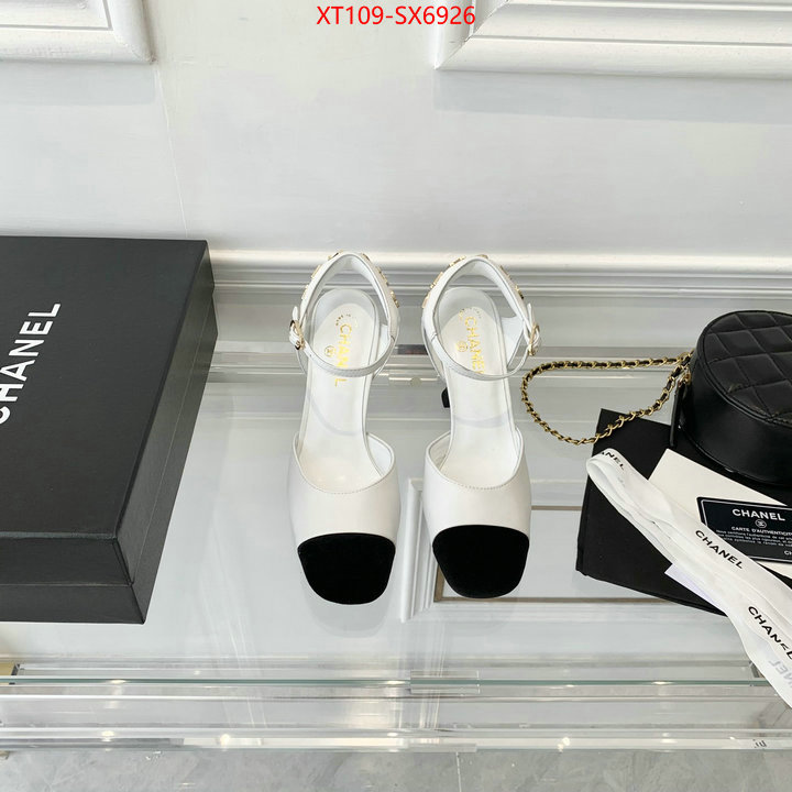 Women Shoes-Chanel top 1:1 replica ID: SX6926 $: 109USD