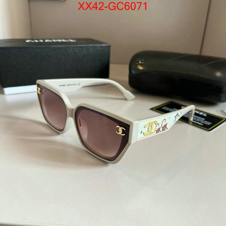 Glasses-Chanel 1:1 replica wholesale ID: GC6071 $: 42USD