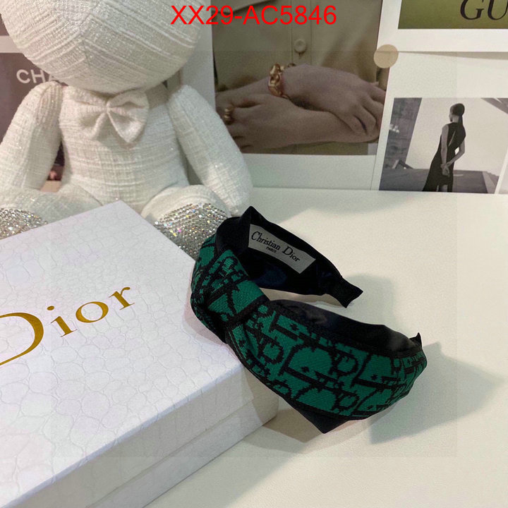 Hair band-Dior mirror copy luxury ID: AC5846 $: 29USD