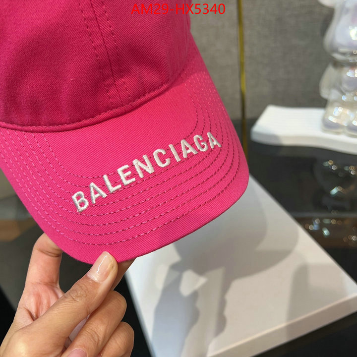 Cap(Hat)-Balenciaga aaaaa class replica ID: HX5340 $: 29USD