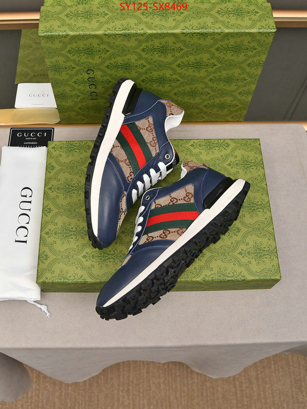 Men Shoes-Gucci replcia cheap from china ID: SX8469 $: 125USD