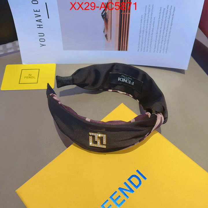 Hair band-Fendi can you buy knockoff ID: AC5871 $: 29USD