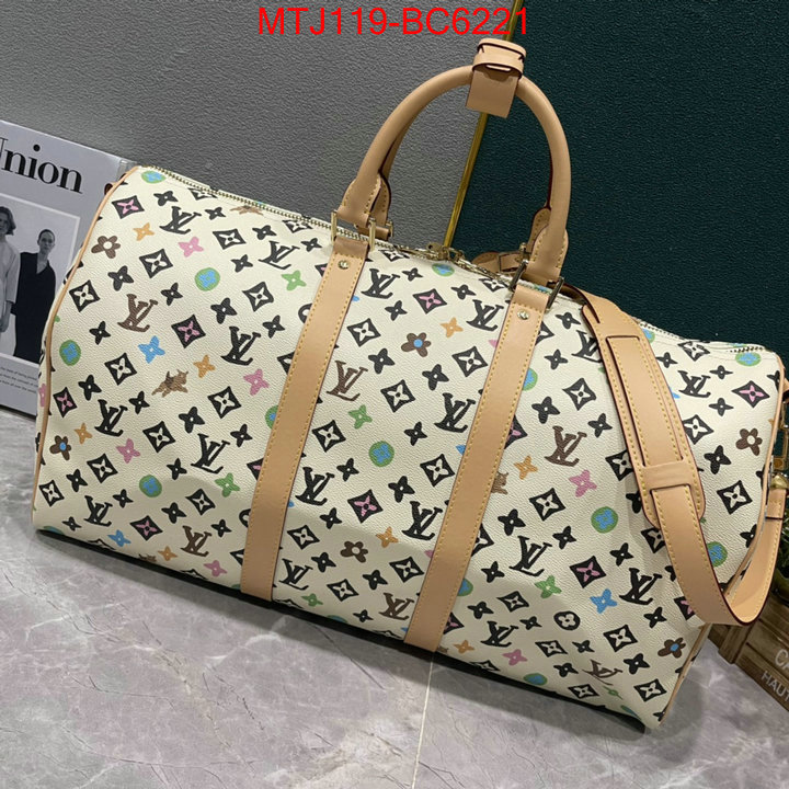 LV Bags(4A)-Keepall BandouliRe 45-50- supplier in china ID: BC6221 $: 119USD,