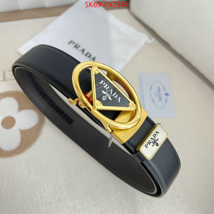 Belts-Prada best quality replica ID: PX7944 $: 69USD