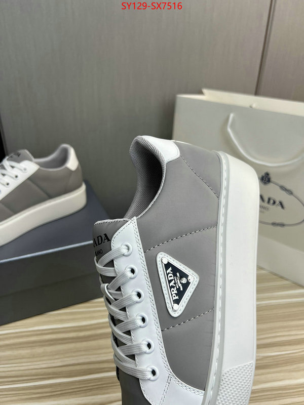 Men shoes-Prada outlet sale store ID: SX7516 $: 129USD