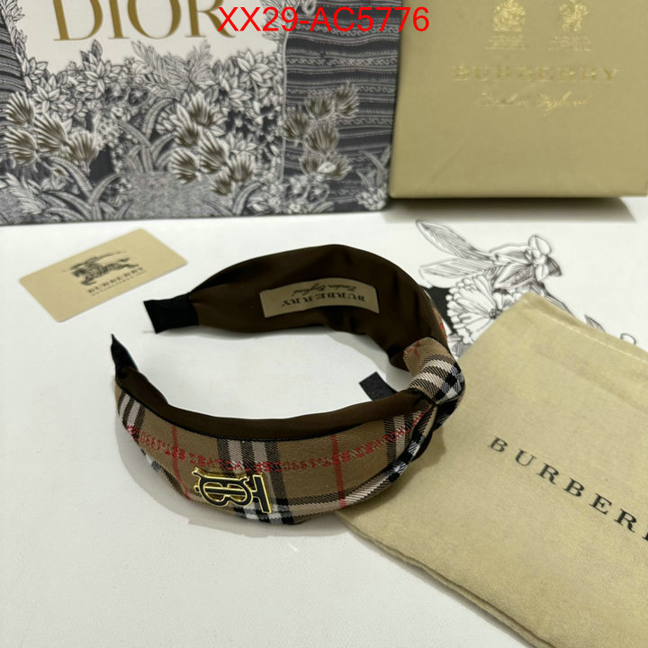 Hair band-Burberry buy the best replica ID: AC5776 $: 29USD