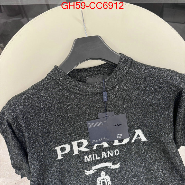 Clothing-Prada fake aaaaa ID: CC6912 $: 59USD