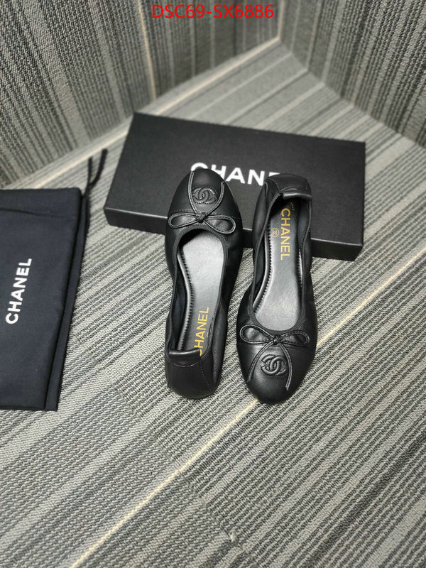 Women Shoes-Chanel the best quality replica ID: SX6886 $: 69USD