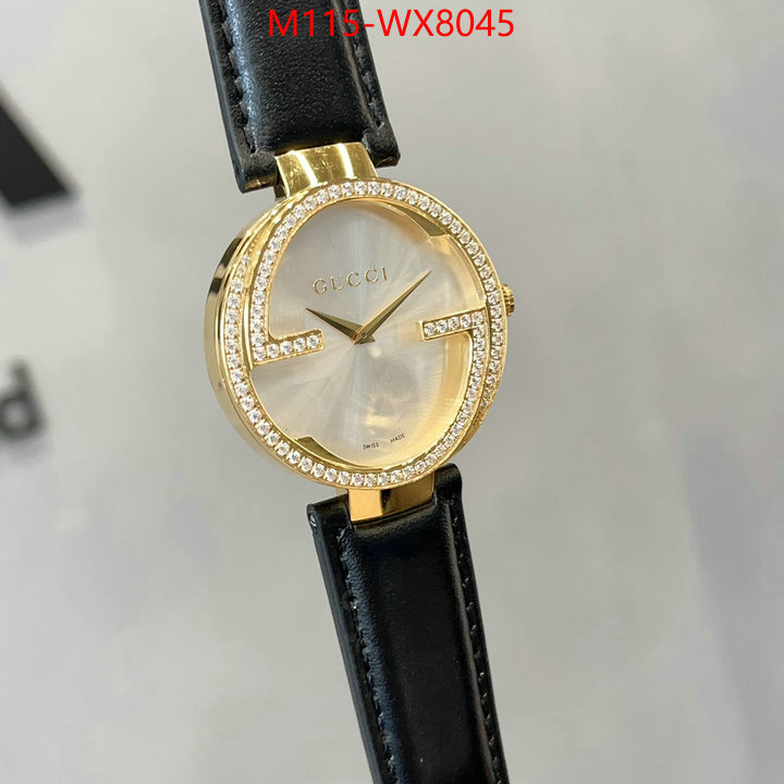 Watch(4A)-Gucci exclusive cheap ID: WX8045 $: 115USD