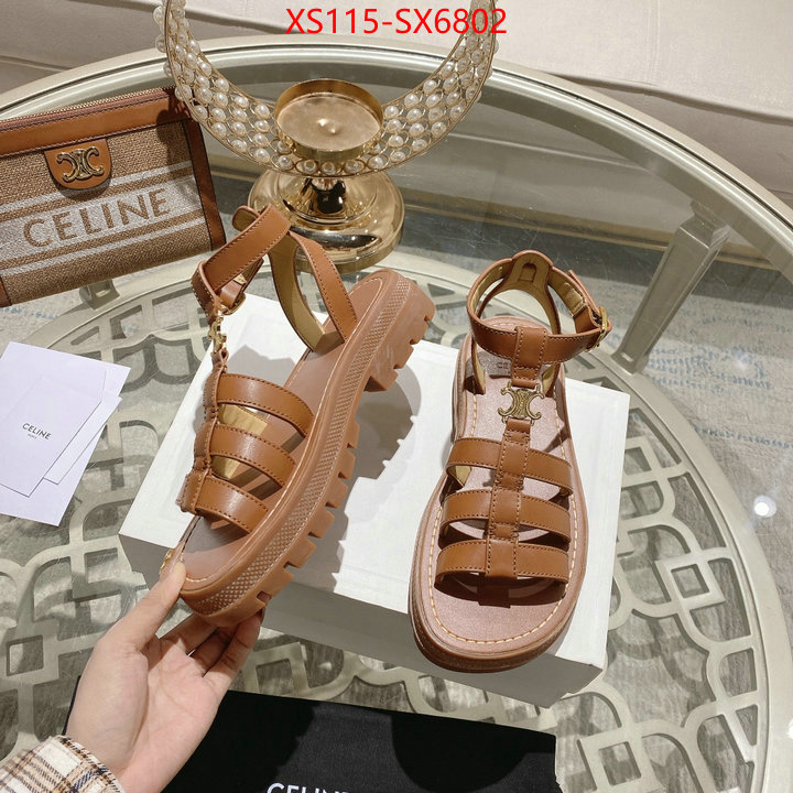 Women Shoes-CELINE fake aaaaa ID: SX6802 $: 115USD