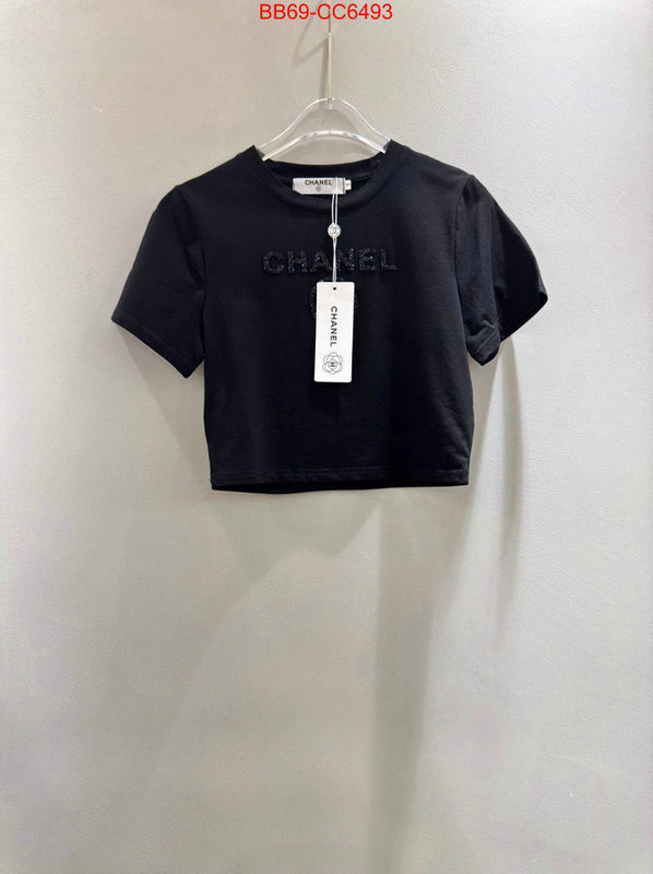 Clothing-Chanel top sale ID: CC6493 $: 69USD