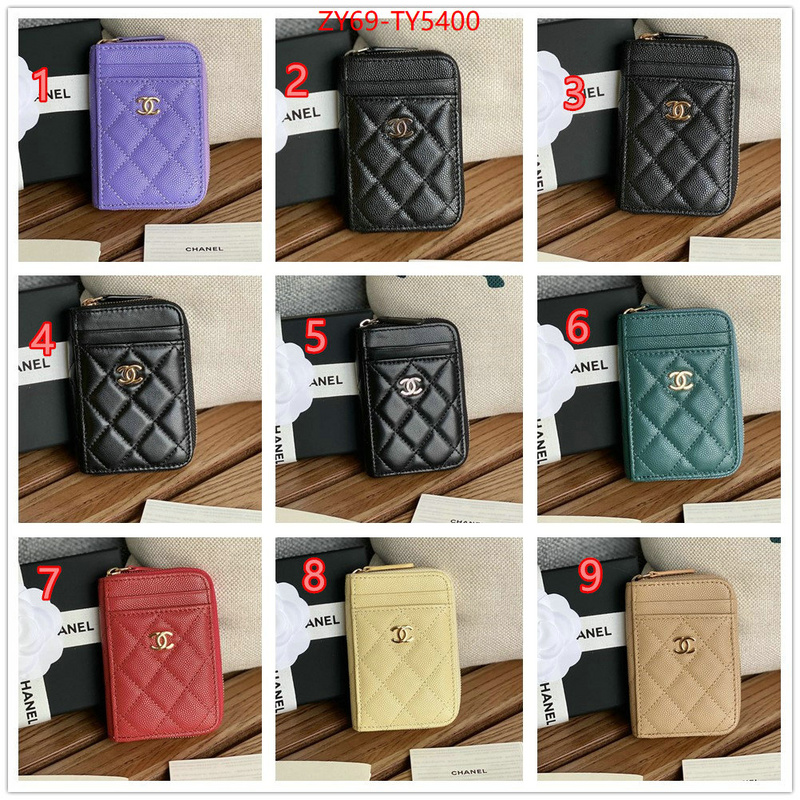 Chanel Bags(4A)-Wallet- replcia cheap from china ID: TY5400 $: 69USD,