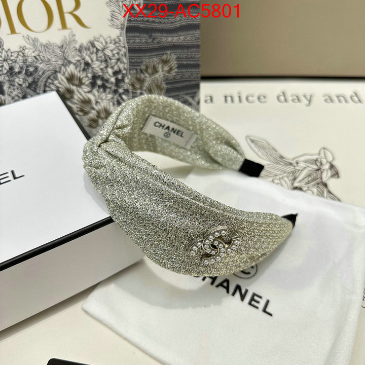 Hair band-Chanel can i buy replica ID: AC5801 $: 29USD
