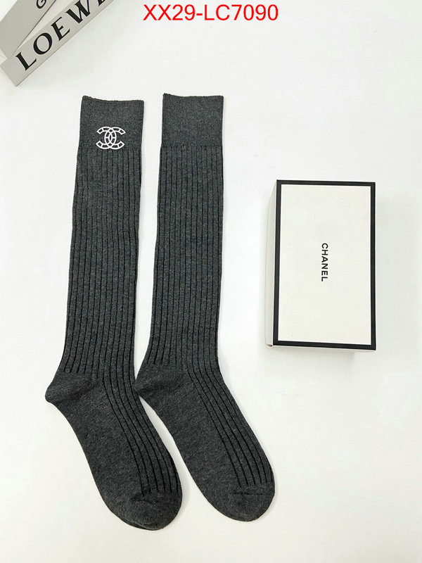 Sock-Chanel the highest quality fake ID: LC7090 $: 29USD