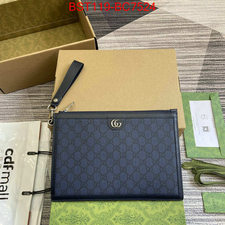 Gucci Bags(TOP)-Clutch- only sell high-quality ID: BC7524 $: 119USD,