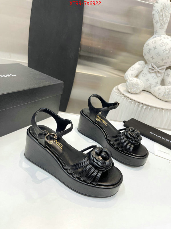 Women Shoes-Chanel designer fake ID: SX6922 $: 99USD