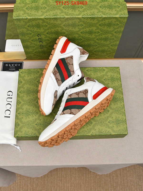 Men Shoes-Gucci replcia cheap from china ID: SX8469 $: 125USD