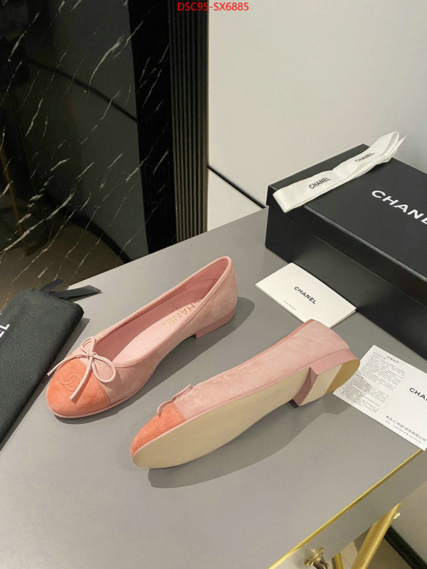 Women Shoes-Chanel replica 1:1 ID: SX6885 $: 95USD