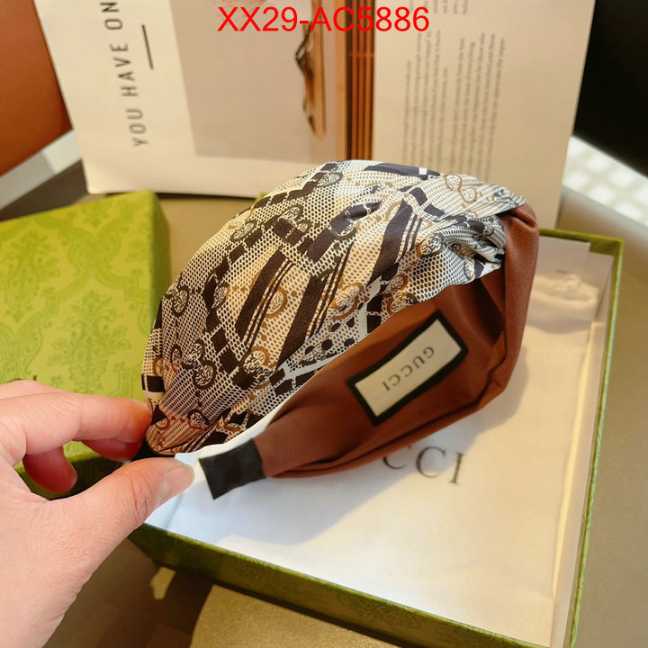 Hair band-Gucci buy high-quality fake ID: AC5886 $: 29USD