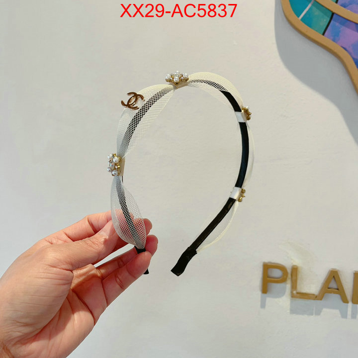 Hair band-Chanel high quality replica ID: AC5837 $: 29USD