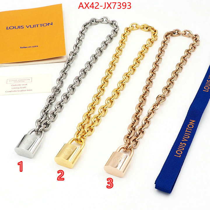 Jewelry-LV aaaaa replica designer ID: JX7393 $: 42USD