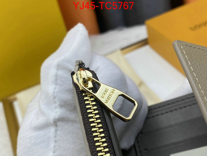 LV Bags(4A)-Wallet shop cheap high quality 1:1 replica ID: TC5767 $: 45USD,
