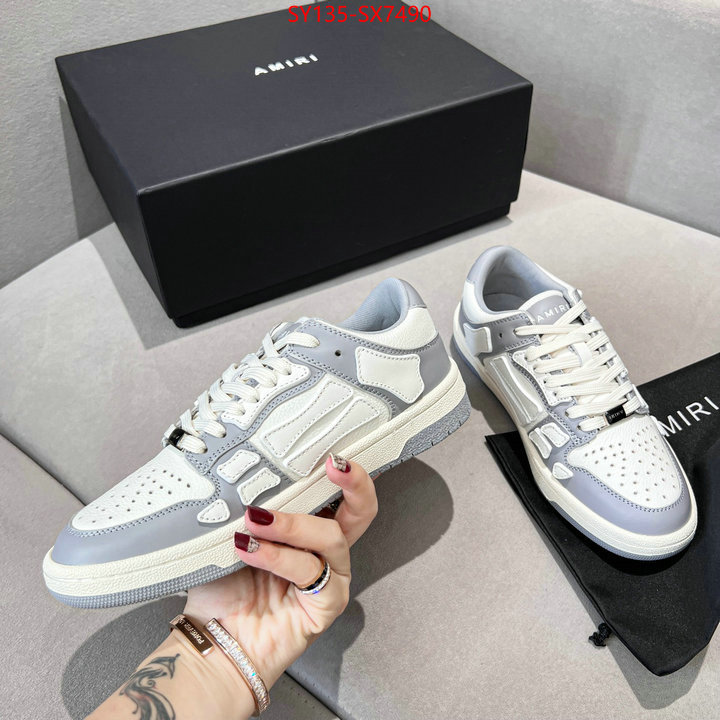 Men Shoes-AMIRI aaaaa+ replica designer ID: SX7490 $: 135USD