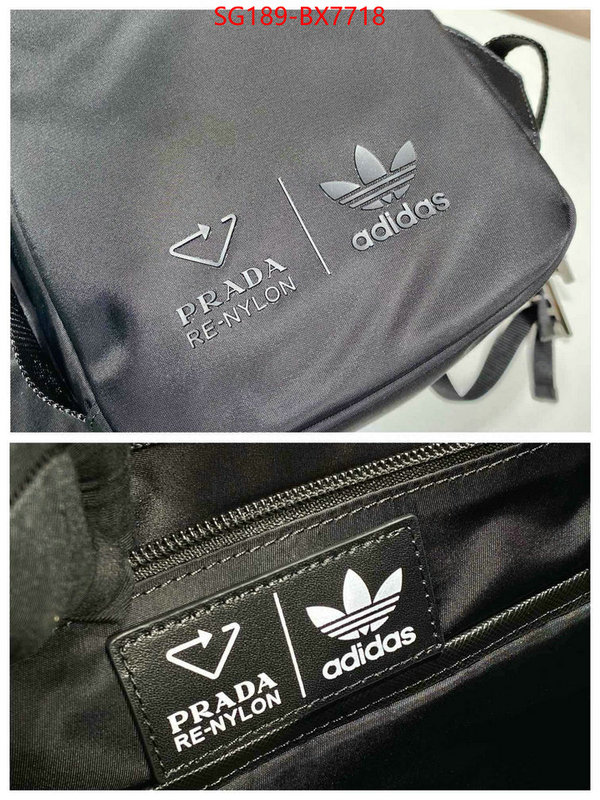 Prada Bags (TOP)-Backpack- shop ID: BX7718 $: 189USD,