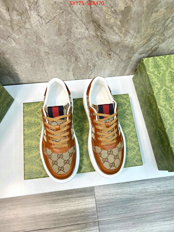 Men Shoes-Gucci high quality 1:1 replica ID: SX8470 $: 175USD