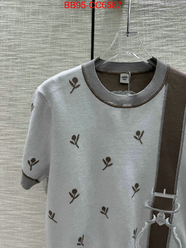 Clothing-Hermes top quality ID: CC6587 $: 95USD