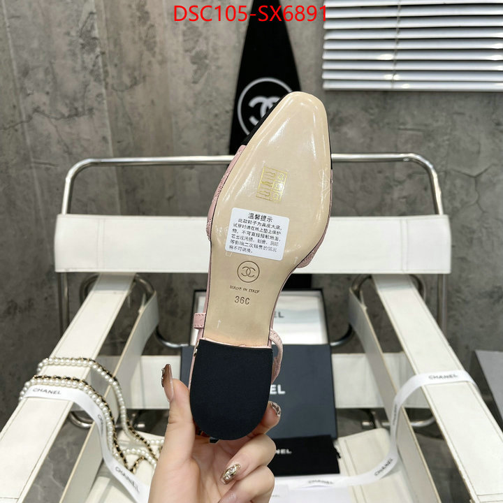 Women Shoes-Chanel high quality perfect ID: SX6891 $: 105USD