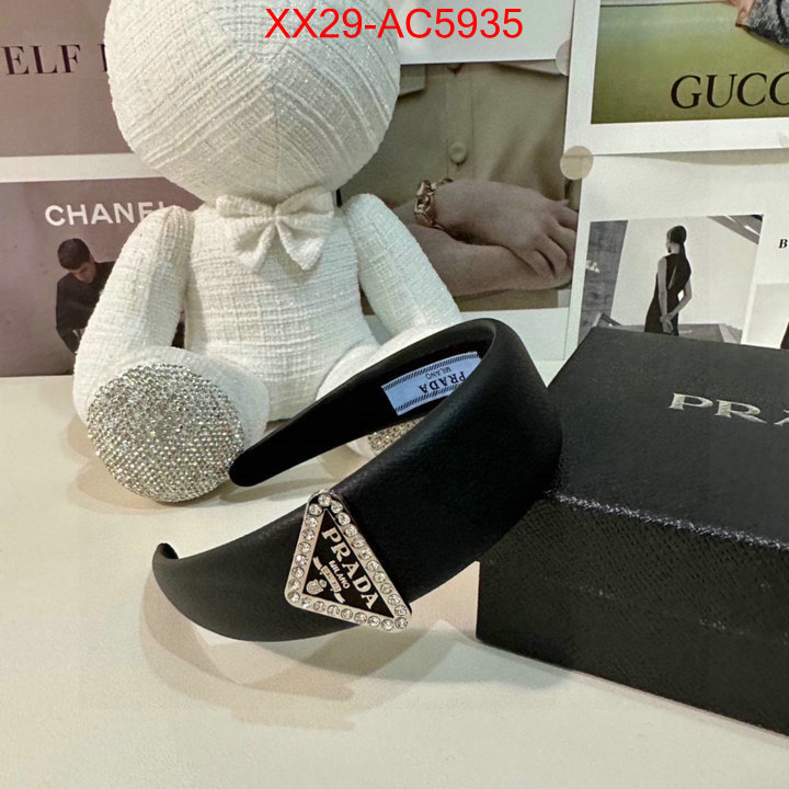 Hair band-Prada best quality fake ID: AC5935 $: 29USD