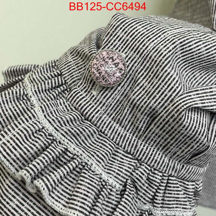 Clothing-Chanel quality replica ID: CC6494 $: 125USD