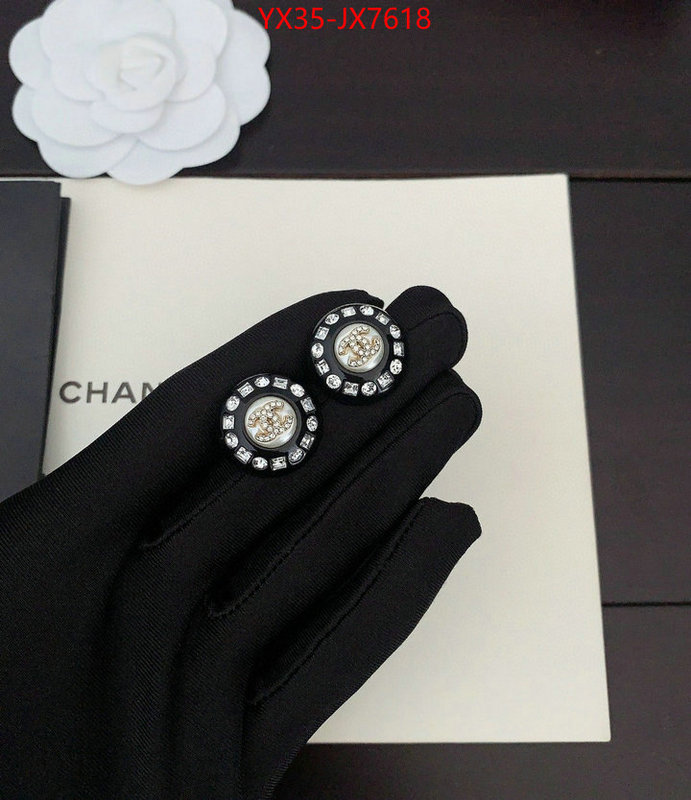 Jewelry-Chanel cheap wholesale ID: JX7618 $: 35USD