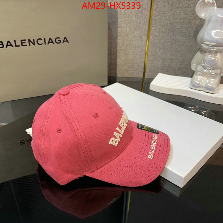 Cap(Hat)-Balenciaga wholesale imitation designer replicas ID: HX5339 $: 29USD