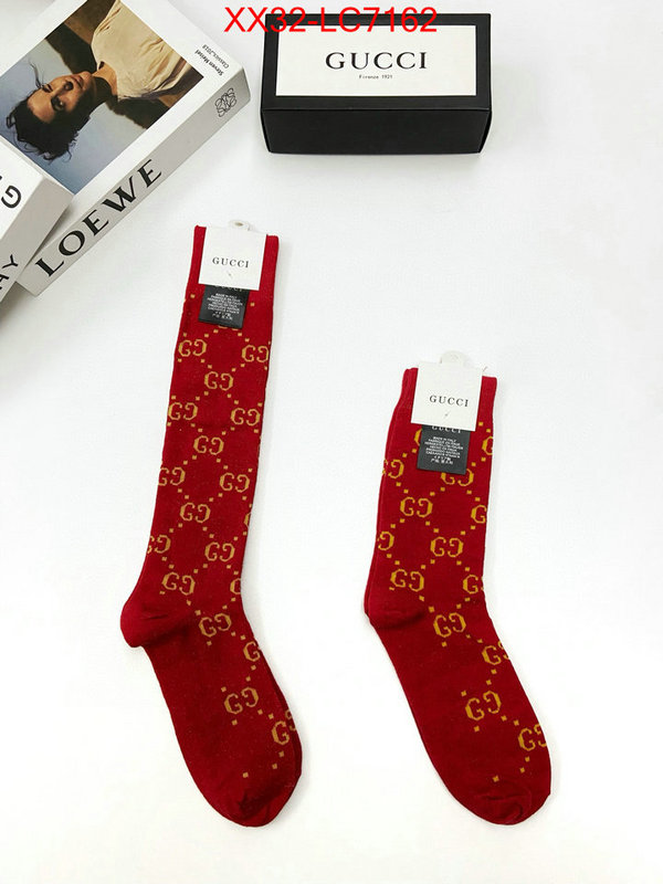 Sock-Gucci buy best quality replica ID: LC7162 $: 32USD