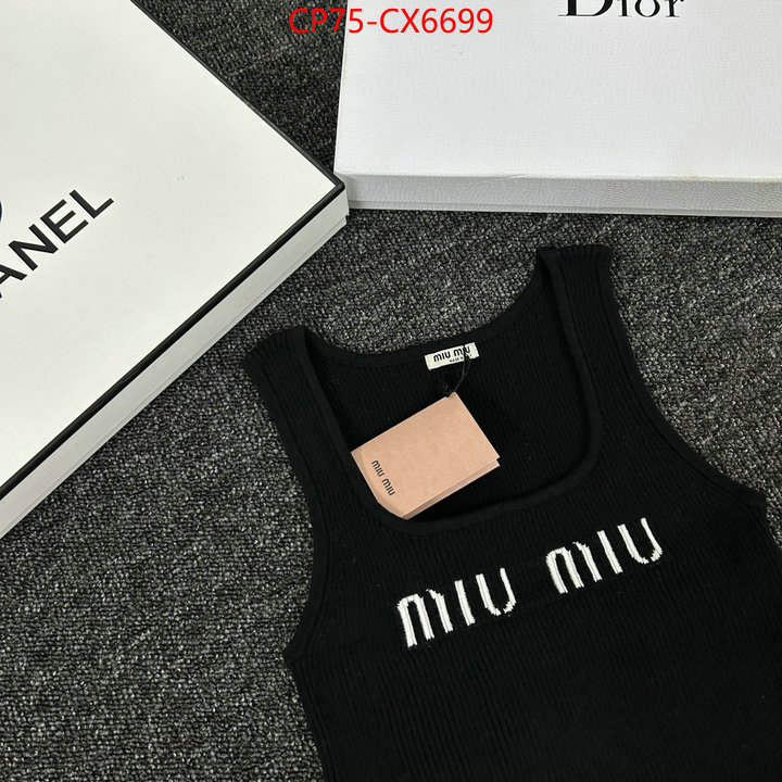 Clothing-MIU MIU buy best high-quality ID: CX6699 $: 75USD